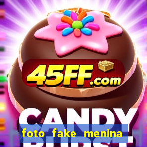 foto fake menina cabelo cacheado